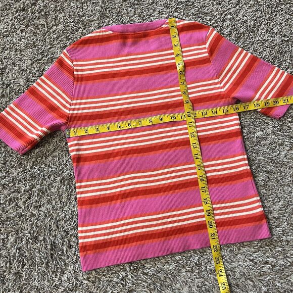 Lucy & Yak striped ribbed tee. NWOT - Picture 5 of 5